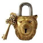 Lion Brass Padlock