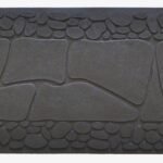 Imports Decor Stone Rubber Step Mat
