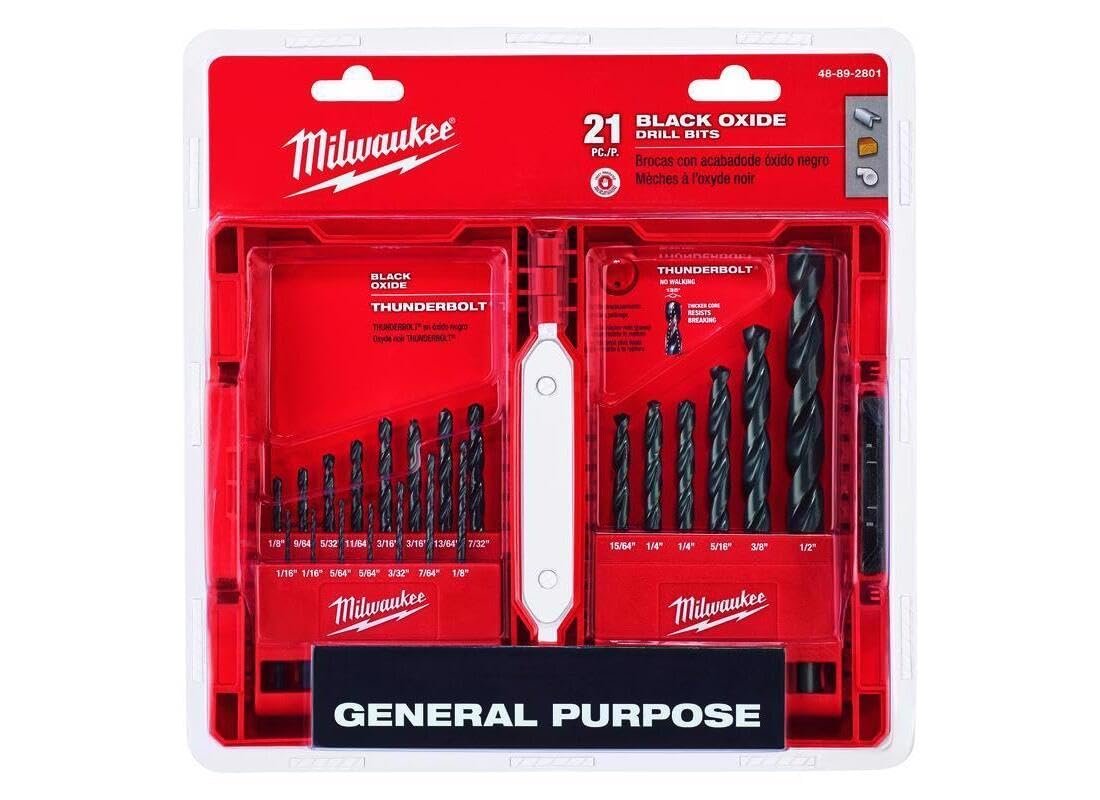 61mojhu9rdL.jpg Milwaukee Thunderbolt Drill Bit Set - Image 1