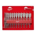 Milwaukee Flat Boring Bit Set