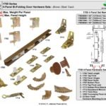 Bifold Door Hardware Set