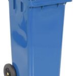 Vestil Trash Can TH-32-BLU