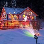 Santa Sleigh Projector Light