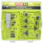 Ryobi Carbide Router Bit Set