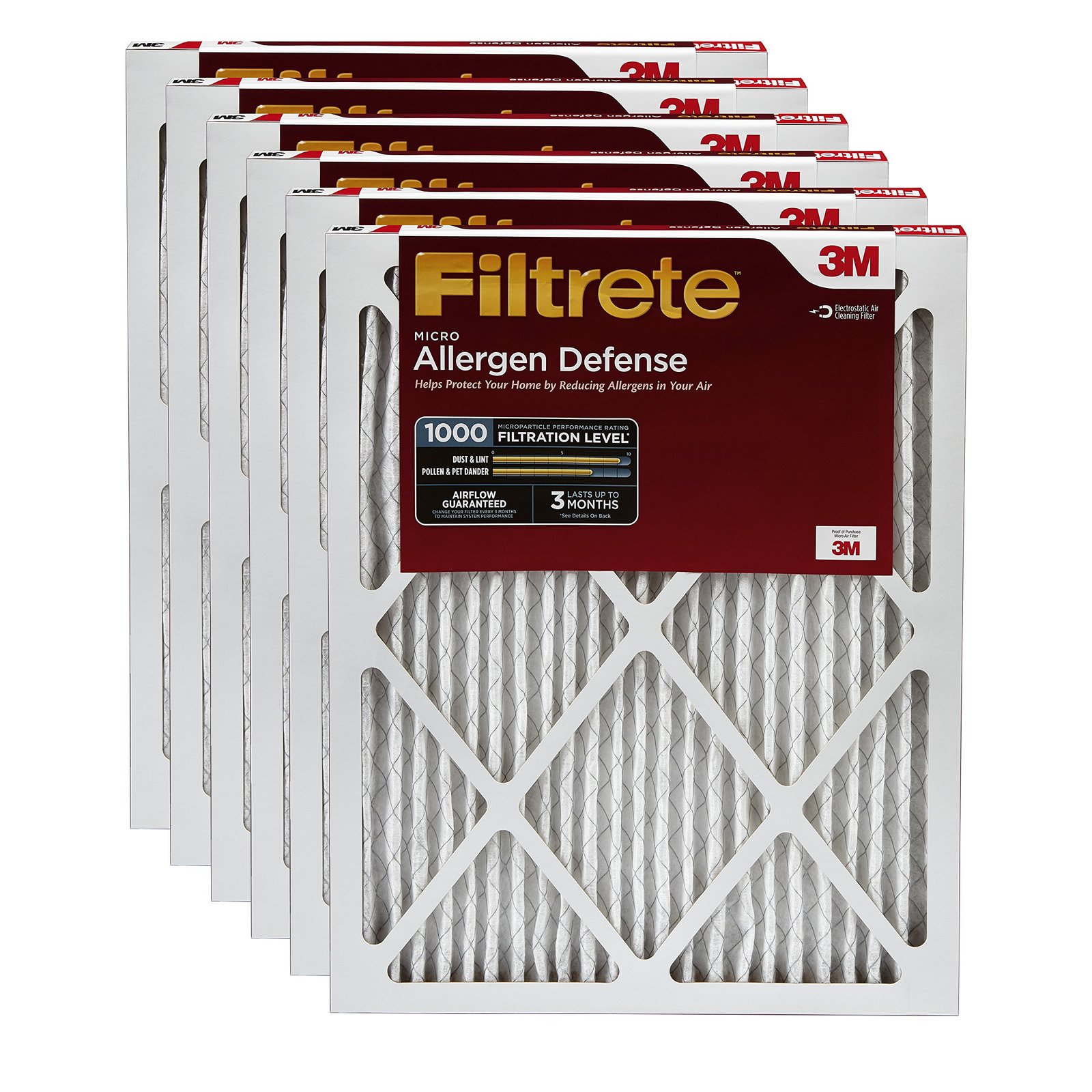 91vOilWOxFL.jpg Filtrete Air Filter Pack - Image 1